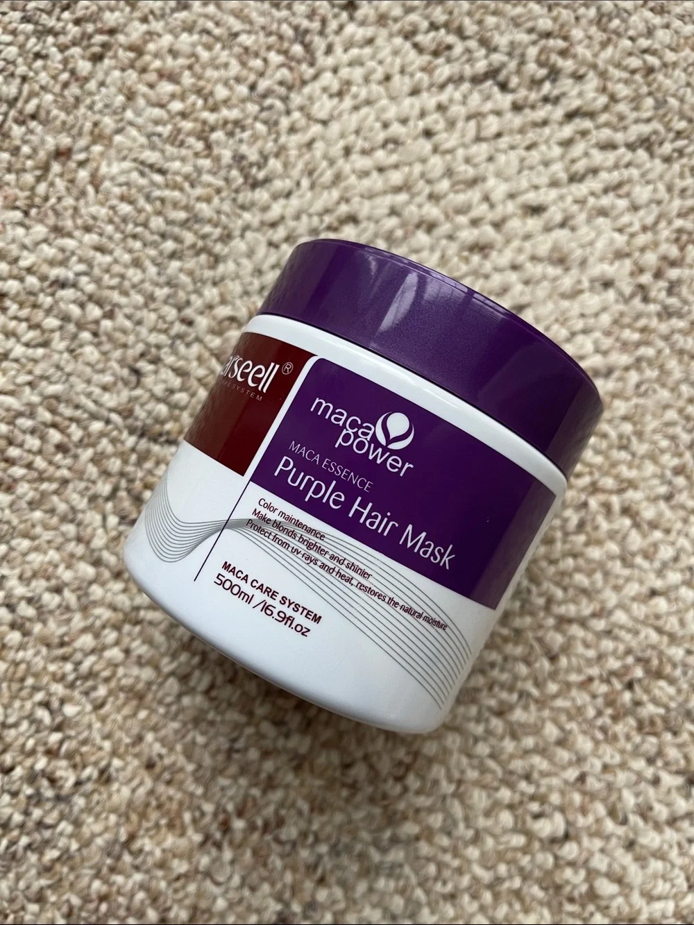 Karseell Maca power Purple Hair Mask
